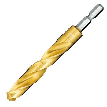 トップ工業(TOP) 電動ドリル用 六角シャンクコバルトドリル(チタンコーティング) 溝長70mm EOD-9.0G