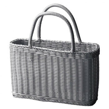 シンプルデザイン可愛いかごバッグです。サイズW34×D11×H20(32)cm個装サイズ：11.0×34.0×20.0cm重量個装重量：50g素材・材質PP生産国中国fk094igrjs