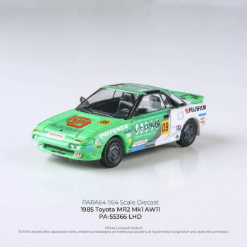 General Tools - JADI B トヨタ MR2 マーク1 AW11 富士フィルム 1/64スケール PA55366