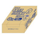 オルディ 容量表示事業所用分別収集袋45LBOX 半透明100P×8箱 10240702(3)