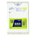 ジャパックス スタンダードポリ袋30L 半透明 10枚×80冊 TM34(3)