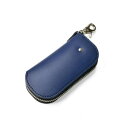 LUGGEX ラジェックス レザーキーケース ネイビーブルー 35-0204-80(4)
