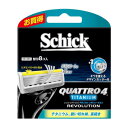 シック クアトロ4 チタニウムレボリューション 替刃 8個入 550152(4)