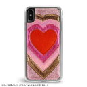 ライテック スマホケース ゼログラビティ iPhoneXSM PATCHWOR HEART 54194448(2)