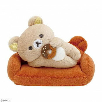 Rakuten - サンエックス リラックマ ソファでホッとてのりぬいぐるみセット(BASIC RILAKKUMA)MO33401