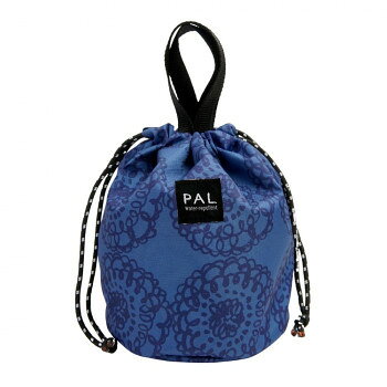 Drawstring Bags - フレンズヒル 巾着バッグ テガキレース ブルー KS-201-524