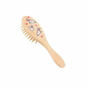 Brushes, Combs - くろちく 椿堂 潤いブラシつげピン付 ウサギ 71003613