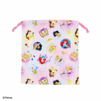 Drawstring Bags - 巾着M ディズニープリンセス 138115