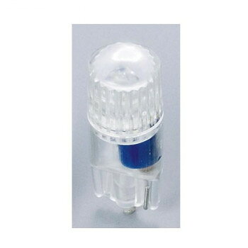 M＆Hマツシマ Lビーム(1個) 12v ウエッジ中 ブルーLED 集光キャップタイプ L704 BL