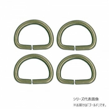 INAZUMA イナズマ Dカン 25mm用 4個入 ゴールド AK-6-28G