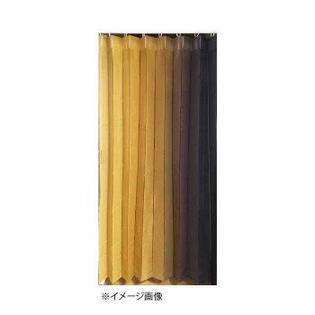 アコーディオン間仕切り約140×170cm グラデーションブラウン M5358 アコーディオン間仕切り約140×170cm グラデーションブラウン M5358