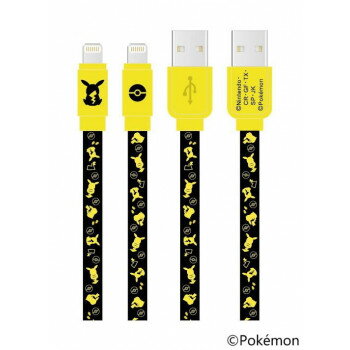 ポケットモンスター Lightning対応 同期&充電ケーブル ピカチュウ POKE-823A ポケットモンスター Lightning対応 同期&充電ケーブル ピカチュウ POKE-823A