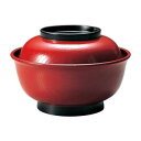 神楽木目丼 朱ツバ黒(内黒) 12025850(3)