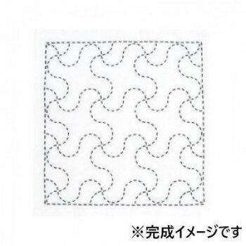 オリムパス 刺し子キット 花ふきん 千鳥つなぎ 268 オリムパス 刺し子キット 花ふきん 千鳥つなぎ 268