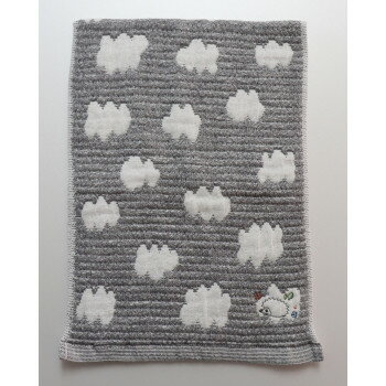 エレファントインファント エレファント メレンゲガーゼ フェイスタオル ELMG-100 GY ハリネズミ