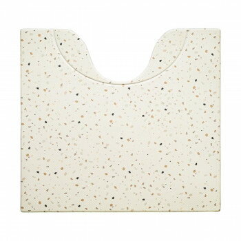 スキマにピタっ!PVCトイレマット 55×60cm テラゾー