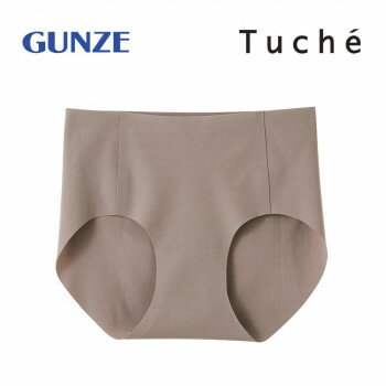 楽天ライフ＆ビューティグンゼ ショーツ Tuche（トゥシェ） 縫い目ゼロハーフショーツ ベールブラウン M TV2370B
