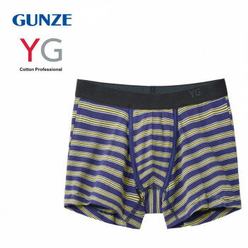 グンゼ ブリーフ YG ボクサー 前あき ディープブルー L YV4282K