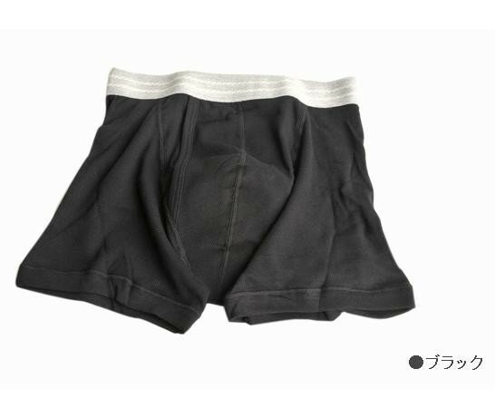 TEIJIN(テイジン)　ドクターチェックシリーズ　ウェルドライ男性用ソフトトランクス(吸水量40cc)　ブラック