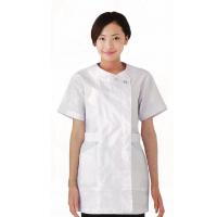 SKA732　White　Wear(白衣)　女子横掛半袖白衣　ホワイト　4L