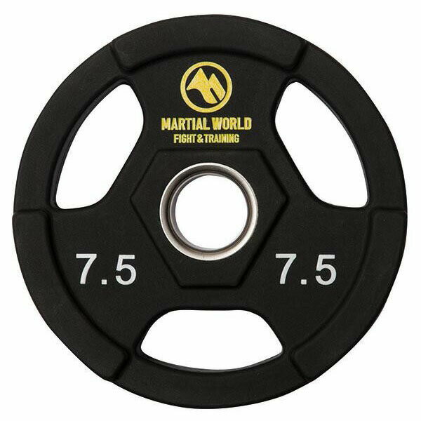 ポリウレタンオリンピックプレート 穴径50mm 7.5kg UP7500