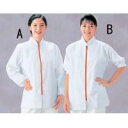 SKA852 Factory Wear(工場用白衣) 女子半袖 ホワイト