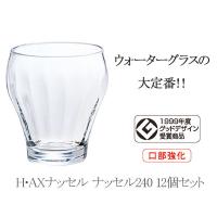 B6701　石塚硝子　H・AXナッセル240　12個セット