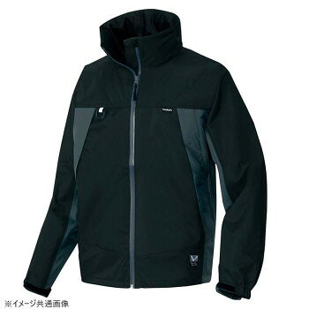 アイトス 全天候型ジャケット ブラック×チャコール 4L 56301