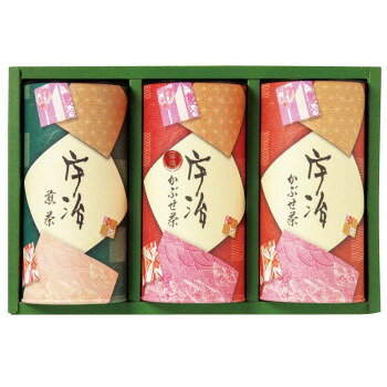 ギフトにオススメのお茶セット。御挨拶や内祝いなど、様々なシーンでお贈り物におすすめです。サイズ個装サイズ：26.5×18×8cm重量個装重量：580g仕様賞味期間：製造日より360日セット内容特選かぶせ茶110gかぶせ茶110g煎茶110g生産国日本原材料名称：煎茶・かぶせ茶茶(国産)保存方法高温多湿を避け、移り香にご注意ください。製造（販売）者情報【販売者】浪速茶業株式会社NS神奈川県相模原市南区松ヶ枝町16-10fk094igrjs