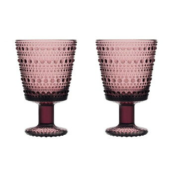 （A） Iittala カステヘルミ ユニバーサルグラス ペア カルーナ 1070202