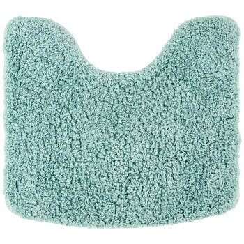 カキウチ ふんわリッチトイレマット ミント 55×60cm