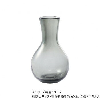 DGガラスアクビーφ10xH16.5 グレイ　2C00046GY
