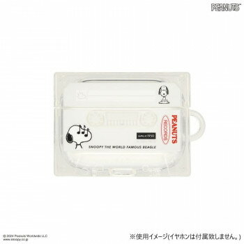 ピーナッツ AirPods Pro(第2世代)/AirPods Pro対応 カセットテープ型ケース SNGG-73A