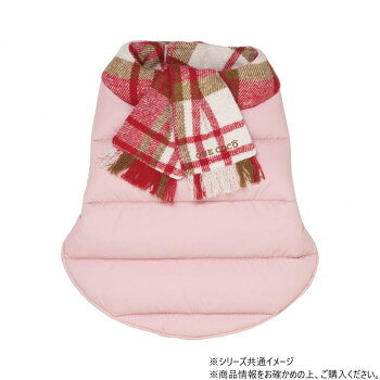 Down muffler-ダウンマフラー ドッグウェアピンク Lサイズ DG-DWM04-L