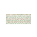 川島織物セルコン Morris Design Studio デイジーシアー カフェカーテン(防炎) 145×60cm DH1400D G・グリーン(3)