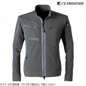 アイズフロンティア ナイロンストレッチジャケット 04 チャコールグレー M 3790