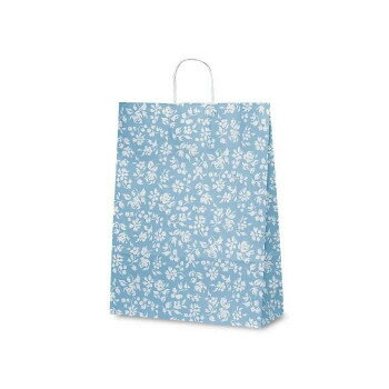 自動紐手提袋 T-12 カレン(ブルー) 1442 50枚