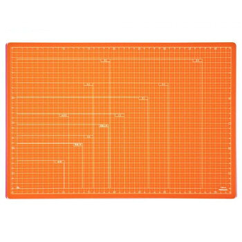 ナカバヤシ 折りたたみカッティングマット A3サイズ オレンジ CTMO-A3OR
