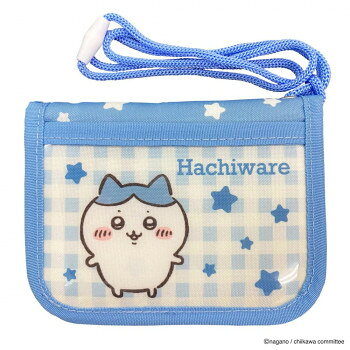 ちいかわ キッズウォレット 子供用財布 ブルー(ハチワレ) CHI10