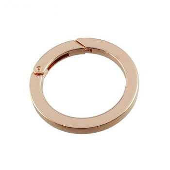 ハイロジック 丸カラビナ　50mm　ピンクゴールド　1個入　29257