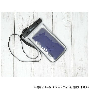 アウトドアやレジャーに!6.5インチ以内のスマホ対応。水濡れから保護します。アウトドアやレジャーに便利なアイテムです。サイズ105×200mm個装サイズ：23×14×2cm重量個装重量：60g素材・材質ビニール、プラスチック樹脂仕様防水レベル:IPX8相当(SGS認証テスト済)生産国中国fk094igrjs