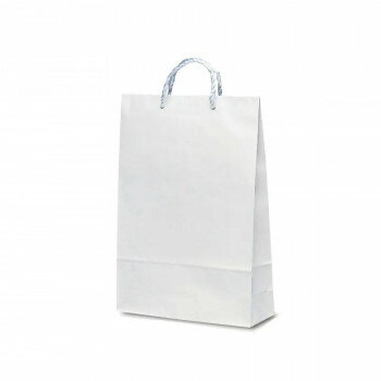 PP紐手提袋 T-8 白無地(PP紐) 1838 25枚