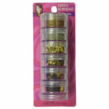 ビューティーネイラー エリコジュエリーコレクション 6段タワー ERI6-3 ダークゴールド