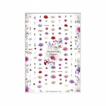 Sha-Nail Pro 写ネイル ネイルシール Herbarium Flowers HF-001