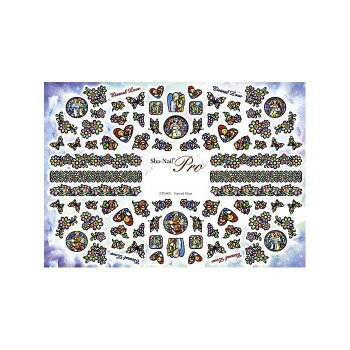 Sha-Nail Pro 写ネイル ネイルシール ステンドグラス STG-001