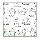 MOOMIN マイクロファイバーふきん 30×30 3P ムーミン