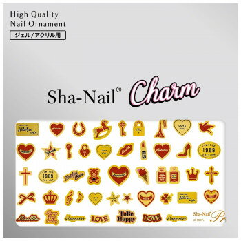 Sha-Nail Charm 写ネイル ネイルシール Pendant/ペンダント A R/レッド CH-001r Sha-Nail Charm 写ネイル ネイルシール Pendant/ペンダント A R/レッド CH-001r