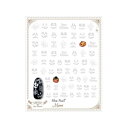 Sha-Nail More 写ネイル ネイルシール Boo! (White) MB-002
