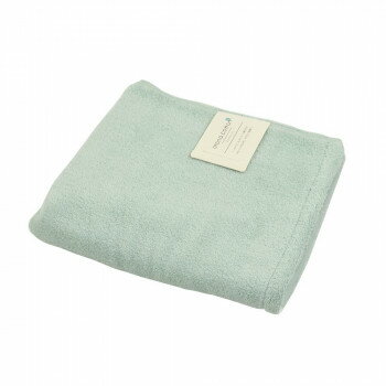 オトナコットン無撚糸カラーミニバスタオル グリーン ONZG-4800GR