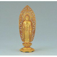 竹中銅器　牧田秀雲作　神仏具　阿弥陀如来　61-08